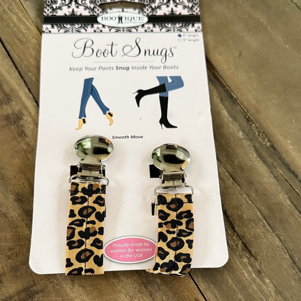 Bootique Leopard Pattern Boot Snugs